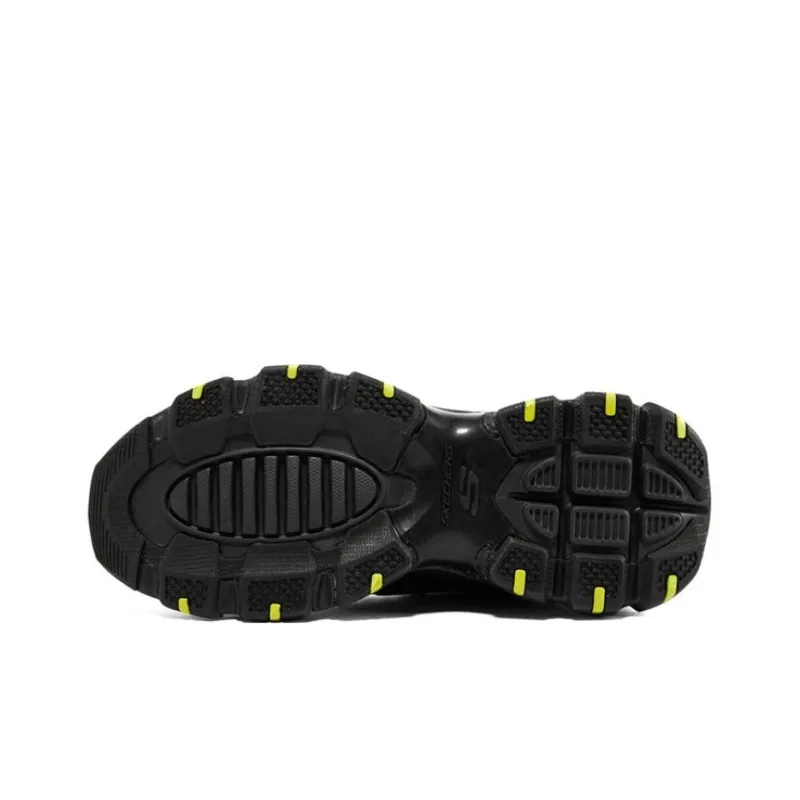 Skechers DLites Sneakers 'Black Yellow'-4