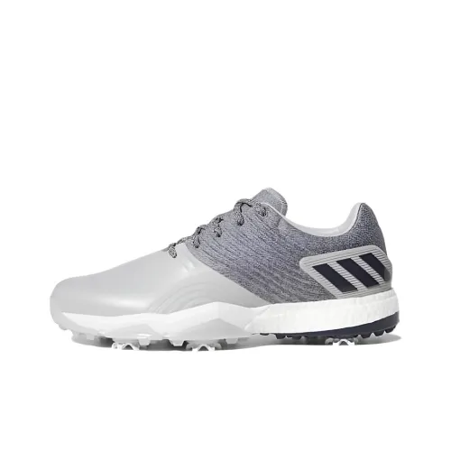 Adidas Adipower Golf Shoes Men Low-Top Gray