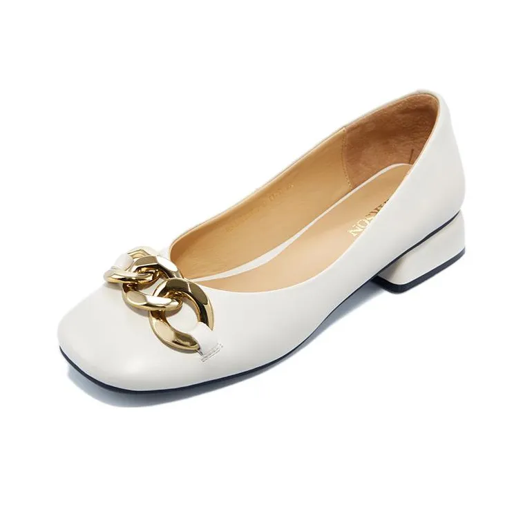 HARSON Unlined Shoes Women's Beige-2