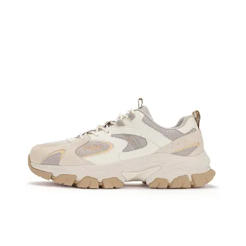Kappa Low Top Chunky Sneakers Unisex White Gray