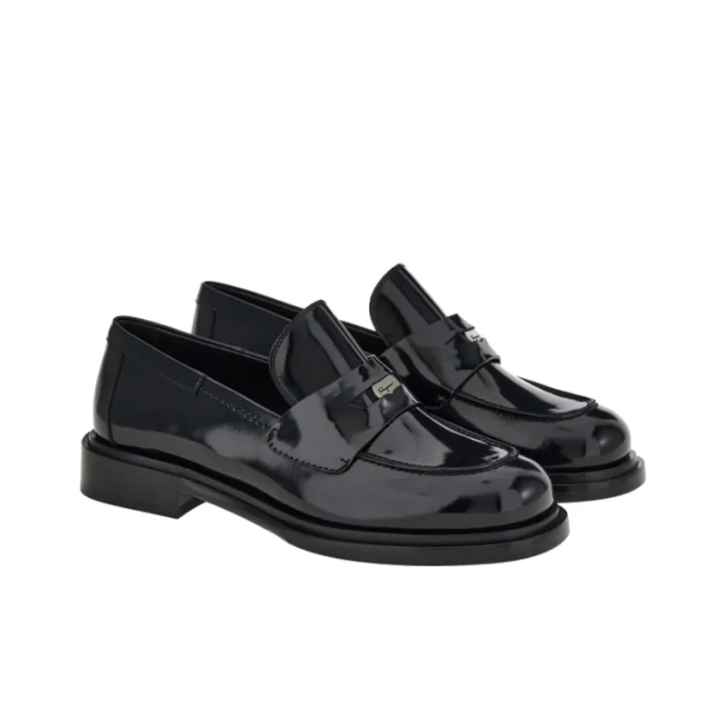 FERRAGAMO Loafers Women's Black-2