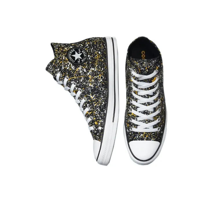 Converse Chuck Taylor All Star Archive High 'Paint Splatter Black Amarillo'-3