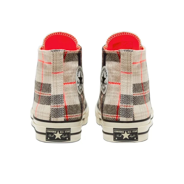 Converse Plaid Chuck 1970s 'Creamwhite Gray'-3