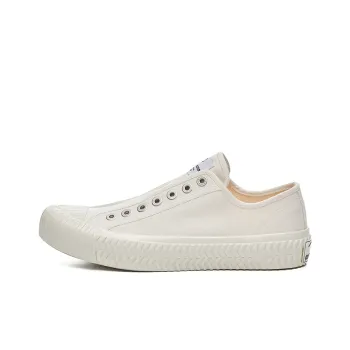 EXCELSIOR Cookie Shoes Official BOLT On Slip on Wear Resistant Low Top Canvas Shoes Unisex Steam White