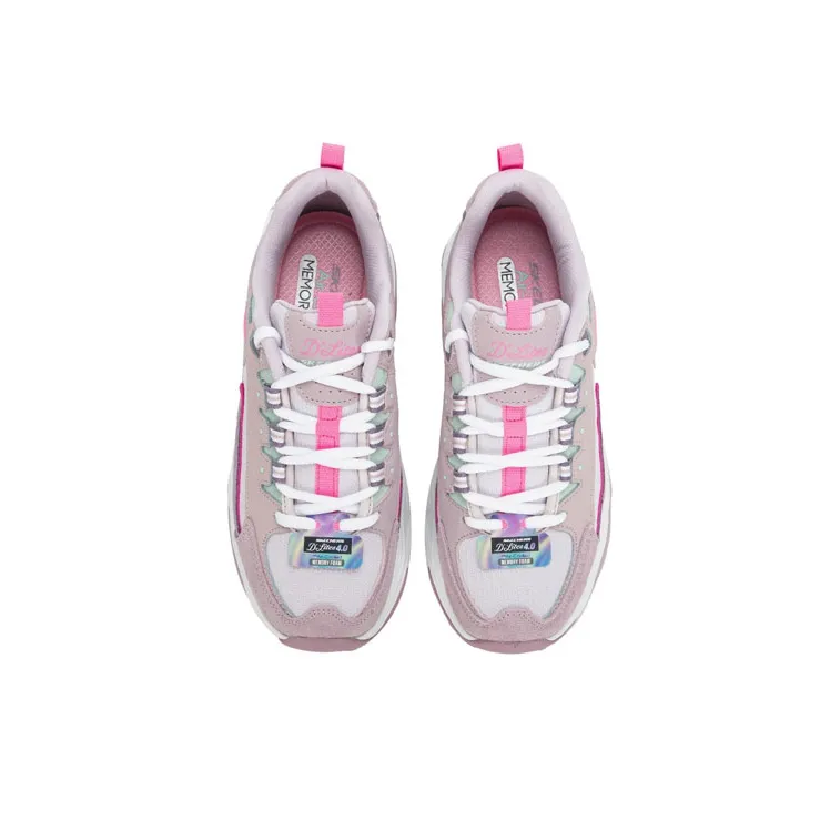 Skechers D'lites 4.0 'Lavender White' Women's-3