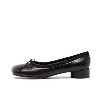 MM6 Maison Margiela Bow Detailed Ballerina Shoes Women's