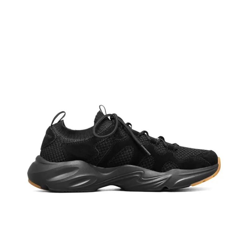Skechers Stamina Airy Sports Shoes Black/Brown-1