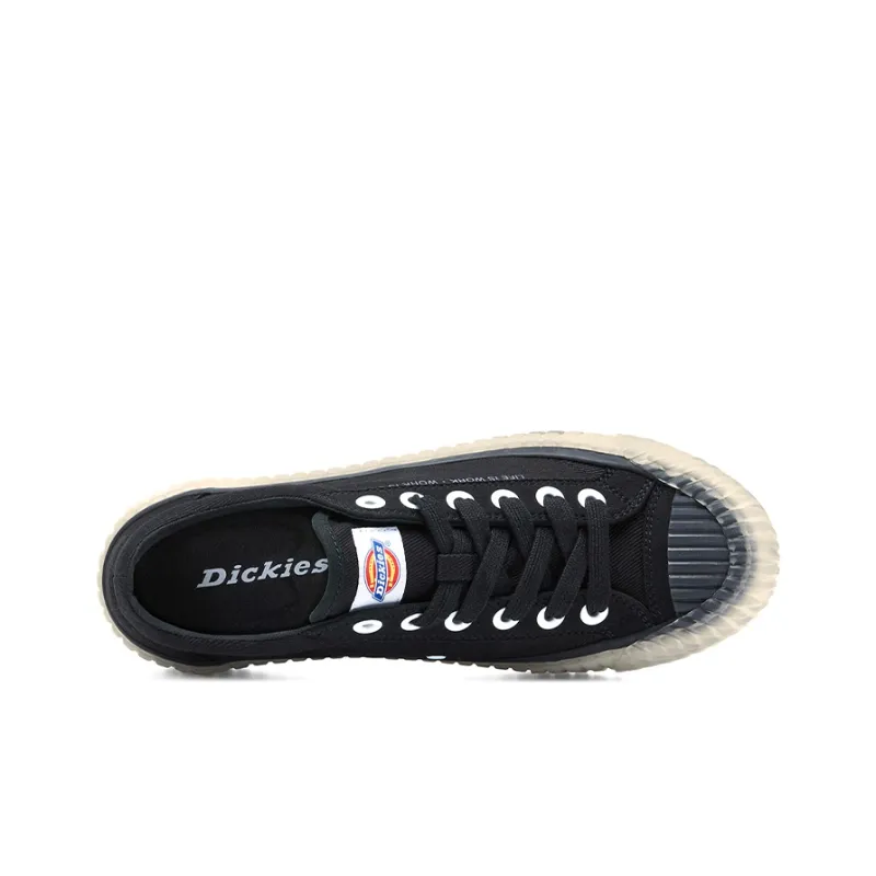 Dickies Canvas Shoes Unisex Low-Top Black-2