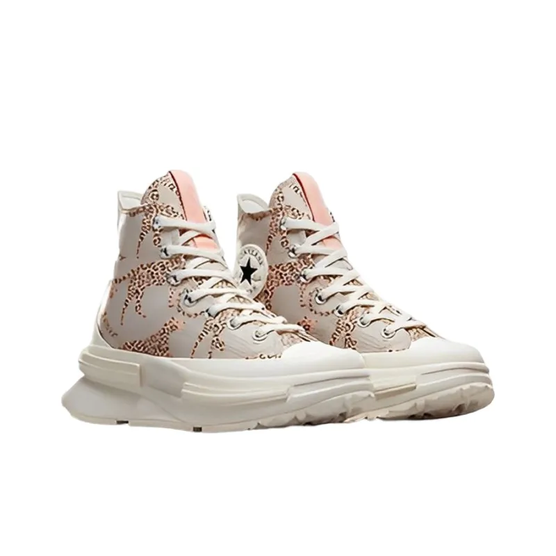 Converse Run Star Legacy Cx Platform High Animal Abstract Leopard Women's-2