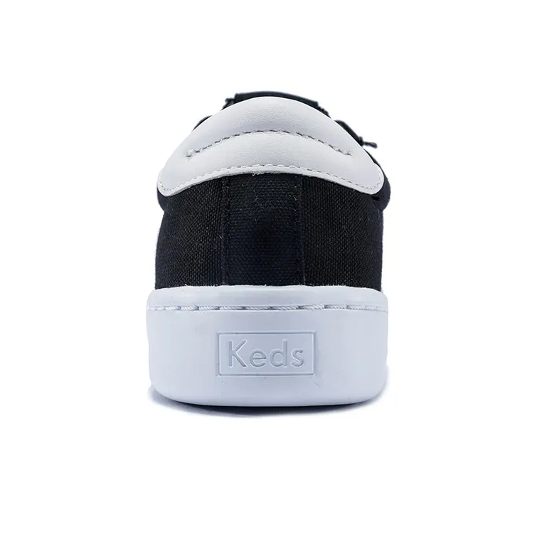 Keds Ace Ltt Low-Top Canvas Shoes Women's Black-4