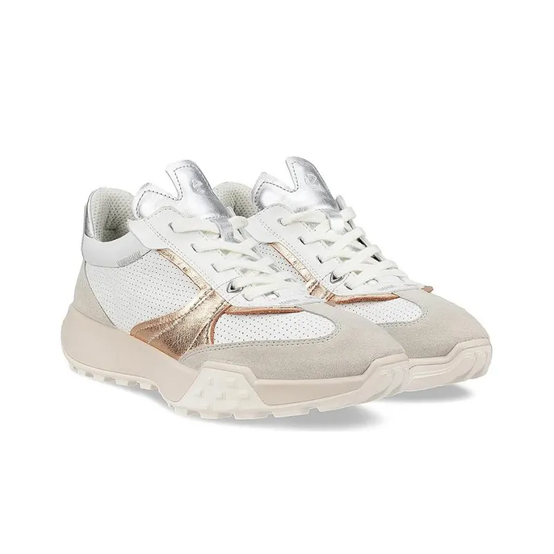 Ecco Low Top Chunky Sneakers Women's Beige-2