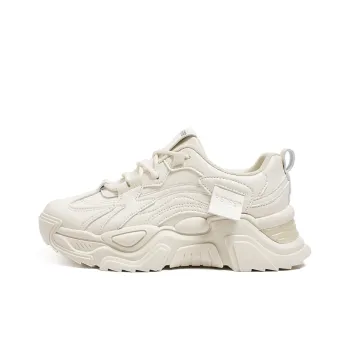 RENBEN Low Top Chunky Sneakers Women's Beige
