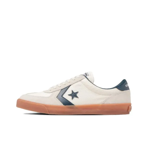 Converse Checkpoint Skateboard Shoes Unisex Low-Top Beige/Blue