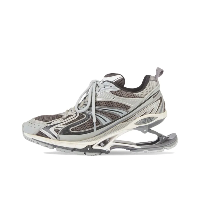 Balenciaga X-Pander Sneakers Silver-0