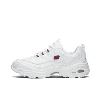 Skechers D'LITES 1.0 Cushioning Anti Slip And Wear Resistant Low Top Chunky Sneakers Men's White