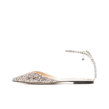Jimmy Choo Flat Shoes Women's Pink