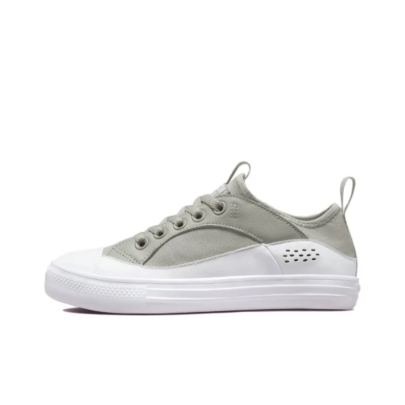 Converse Chuck Taylor All Star Anti Slip Wear Resistant Low Top Canvas Shoes Women's Olive Green-0
