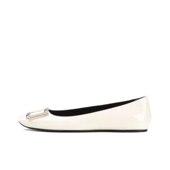 Roger Vivier Trompette Buckle Ballerina Flats Women's