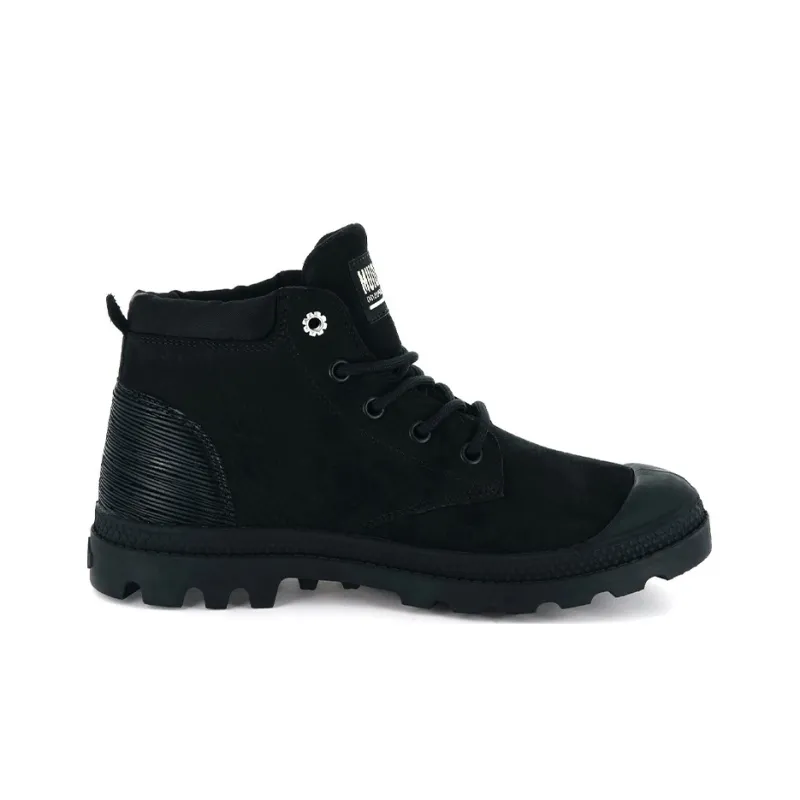 Palladium Pampa Outdoor Boots Women's High Top Black-1
