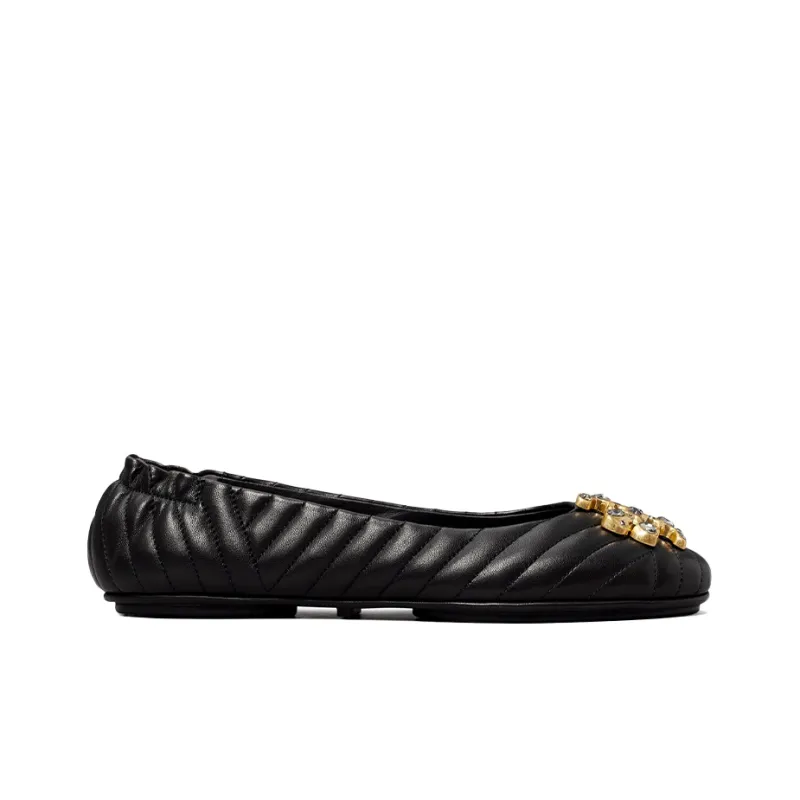 TORY BURCH Casual Flat Shoes Women's Black-1