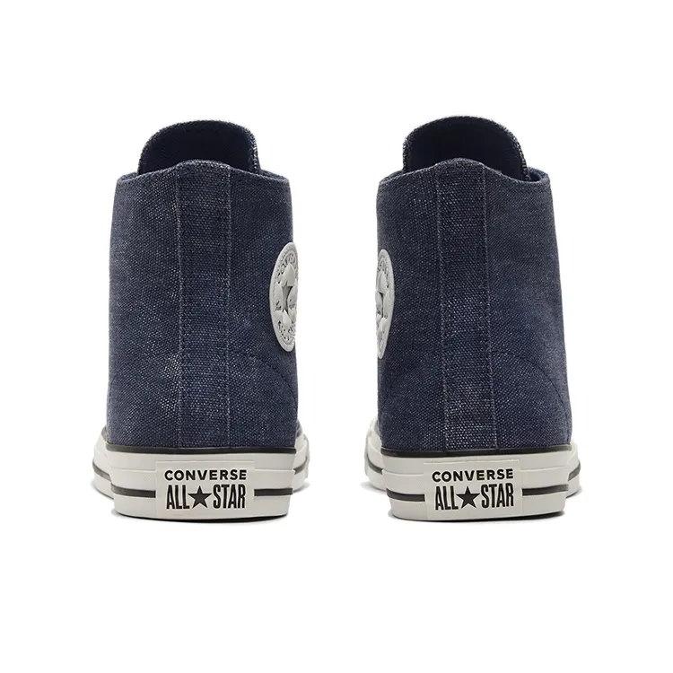 Converse Chuck Taylor All Star High 'Washed Canvas Midnight Navy'-4
