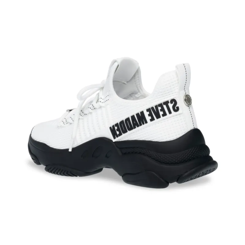 STEVE MADDEN Low-Top Chunky Sneakers Women's White-2
