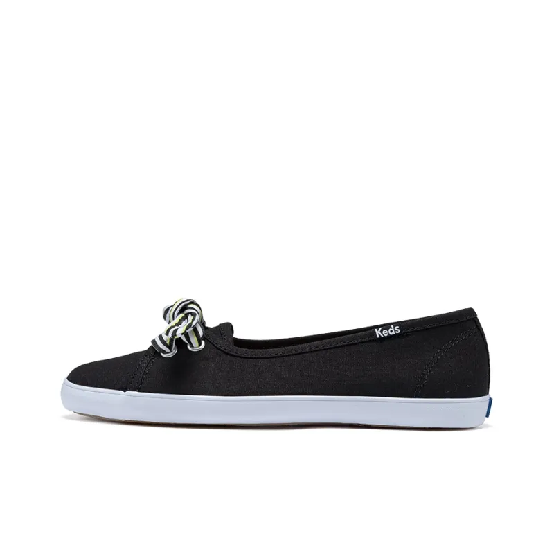 Keds Canvas Shoes Women's Low Top Black-0