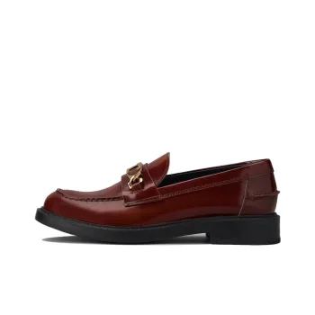 TOD'S Logo Plaque Slip On Loafers Women's