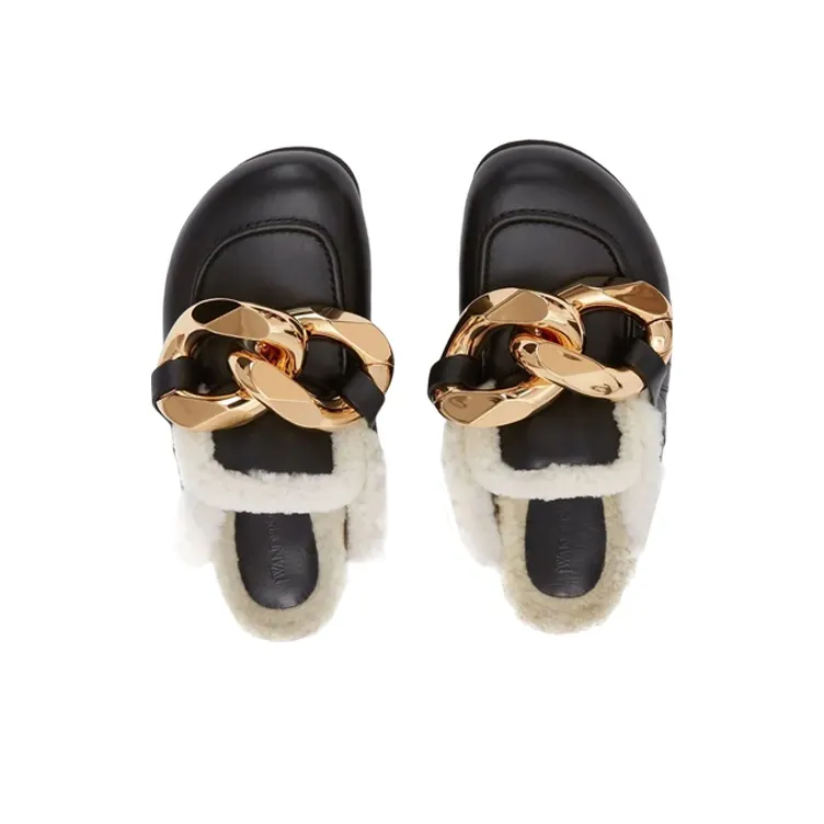 JW Anderson Casual Single Shoes Men's Black-3