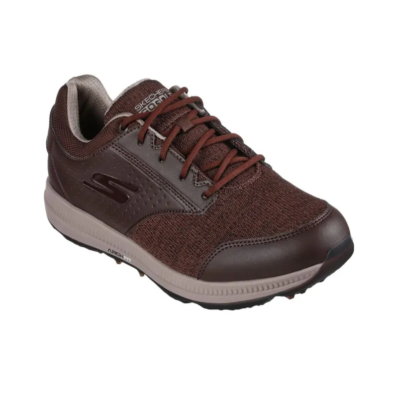 Skechers Go Golf Elite 5 Range Cushioning Anti-Slip And Wear-Resistant Low-Top Golf Shoes Men's Brown-2