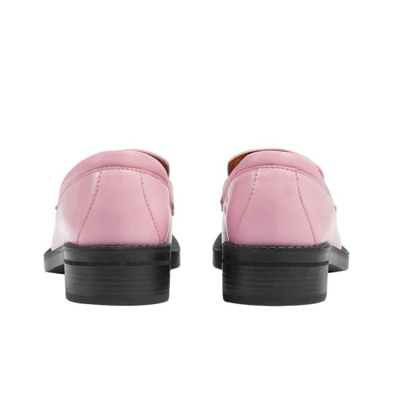 GUCCI Double G Flat Shoes Women's Pink-3