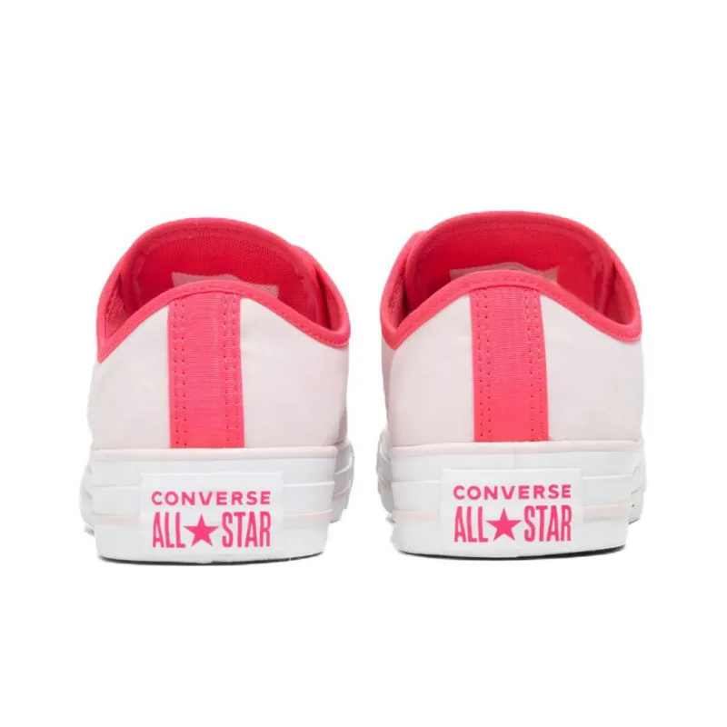 Converse Chuck Taylor All Star Anti-Slip And Wear-Resistant Coverage Low-Top Canvas Shoes Women's Pink-3