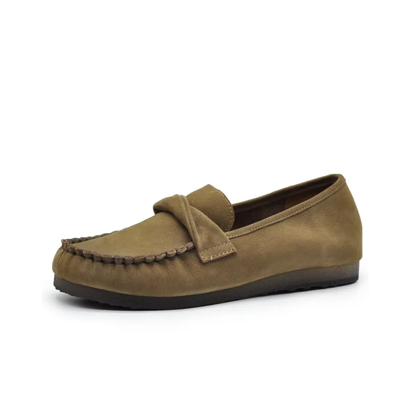 ARTMU Women's Casual Shoes Women's Low Top Coffee/Light Khaki-7