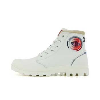 Palladium Pampa Outdoor Boots Unisex Light White