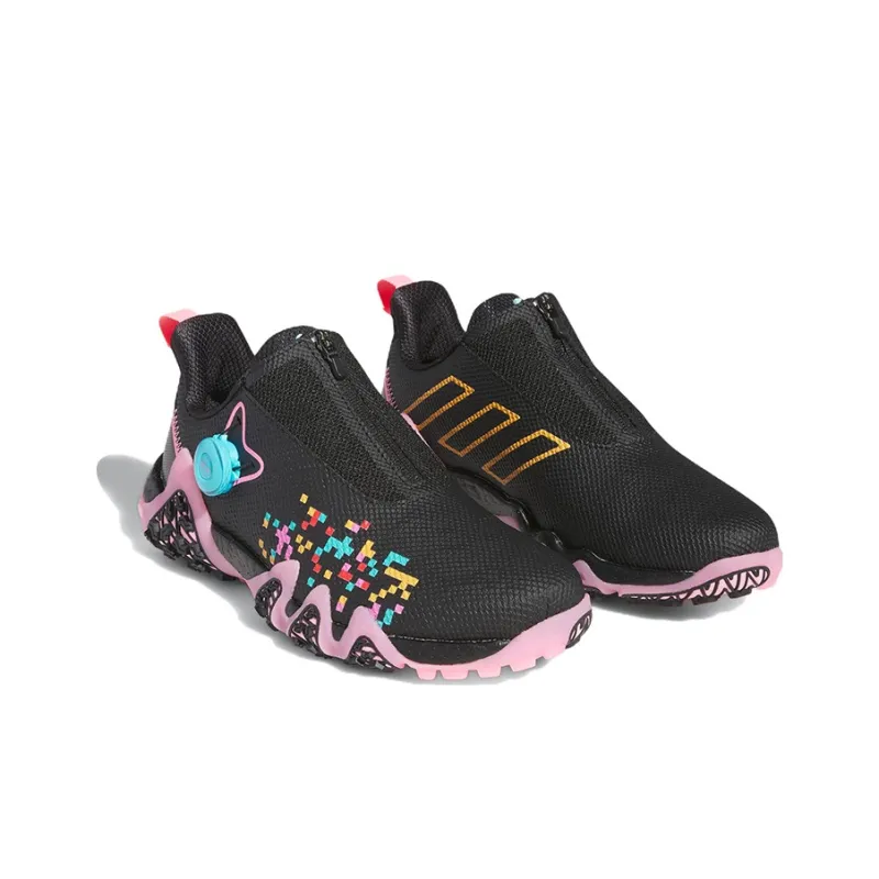 Adidas Codechaos 22 Boa Boost Golf Shoes 'Black Beam Pink'-2