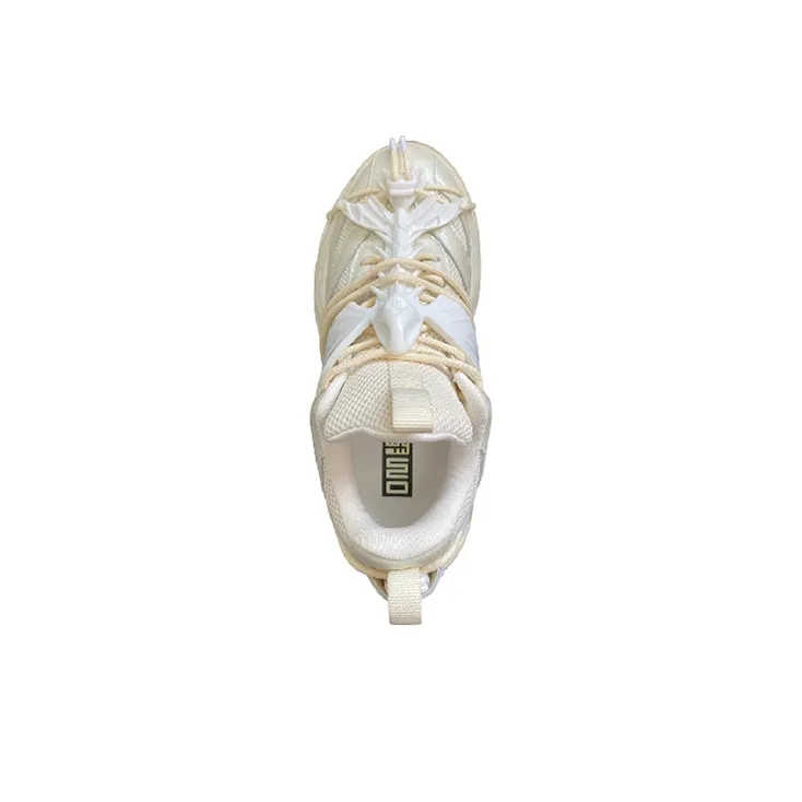 㦱 Wen Ray Low-Top Chunky Sneakers Unisex White-10