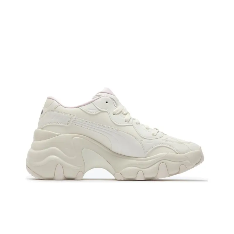 PUMA Pulsar Wedge Logo Play 'White Pink' Women's-1