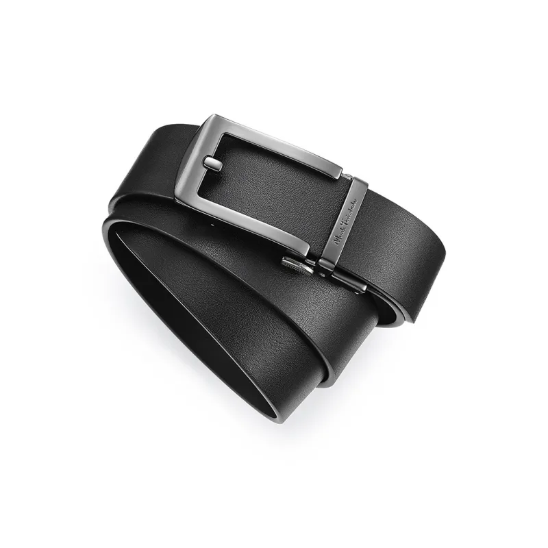 FAIRWHALE Automatic Buckle Genuine Leather Genuine Leather Belts Men's Width 3.5CM-4