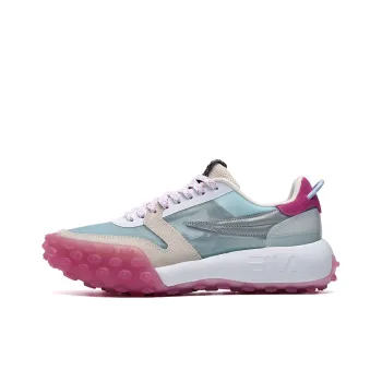 FILA Gara Cushioning Anti Slip Wear Resistant Breathability Low Top Chunky Sneakers Women's Winter Cloud
