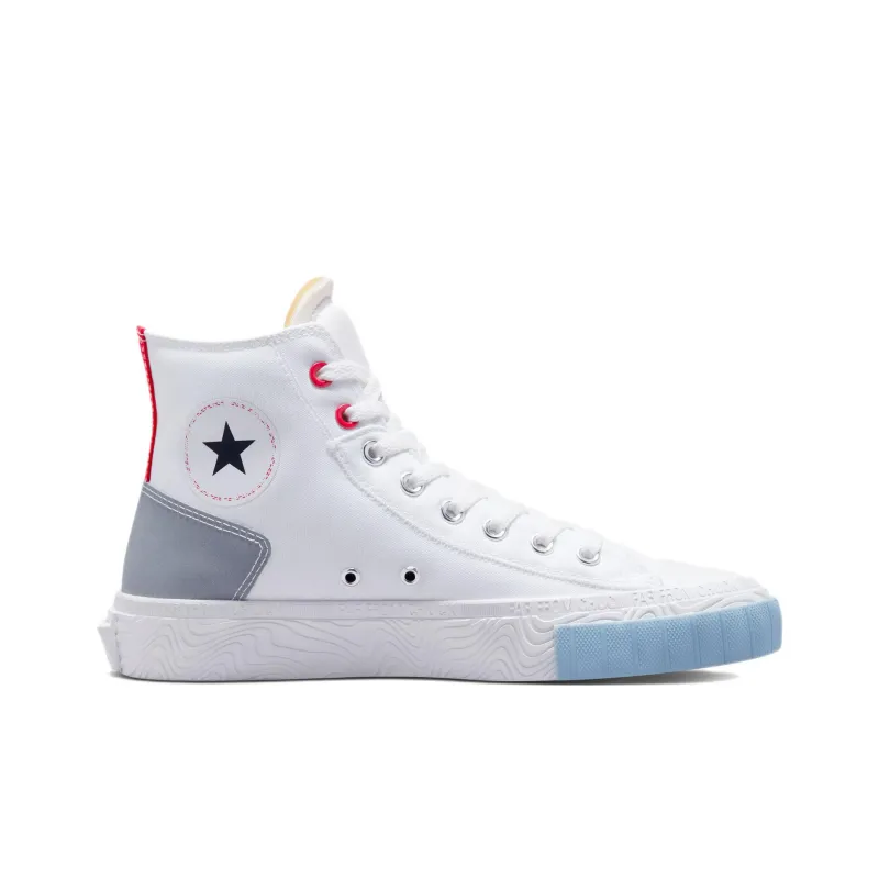 Chuck Taylor All Star Converse High 'Reflective Shine White Light Armory Blue'-1