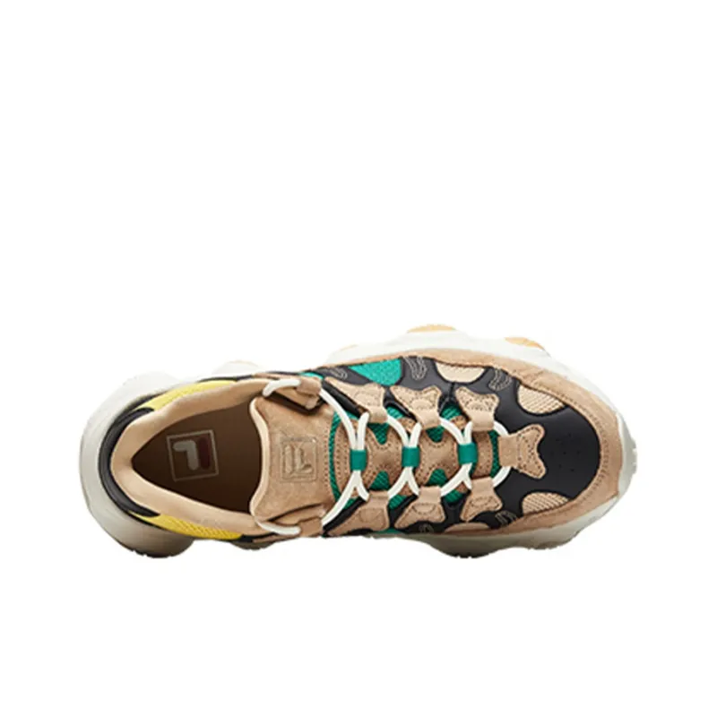 FILA Jagger Cushioning Anti-Slip And Wear-Resistant Low-Top Chunky Sneakers Men's Beach Sand-2