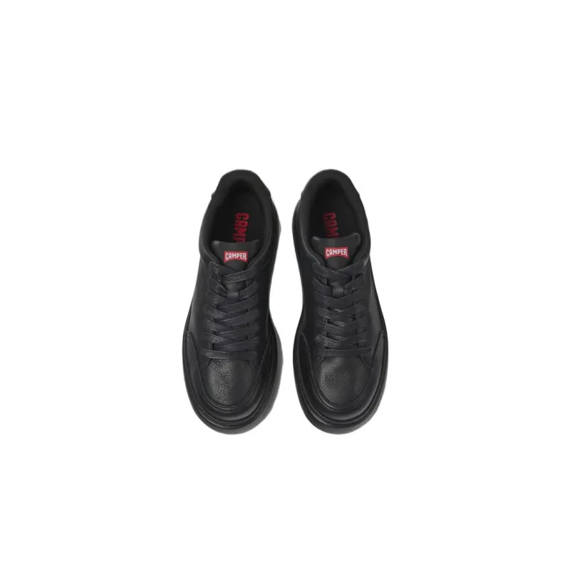 CAMPER Runner Low Top Skateboard Shoes Women's Black-1