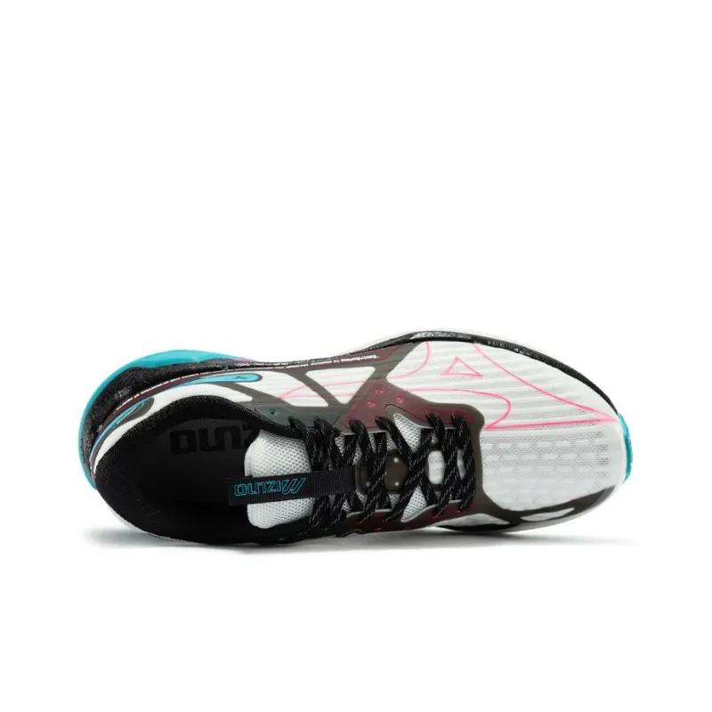 Mizuno Pix Retro Running Shoes Blue/Pink-2