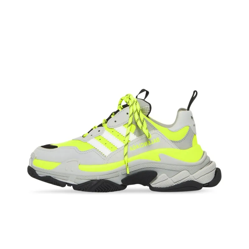 Balenciaga X Adidas Triple S Fluo Yellow-0