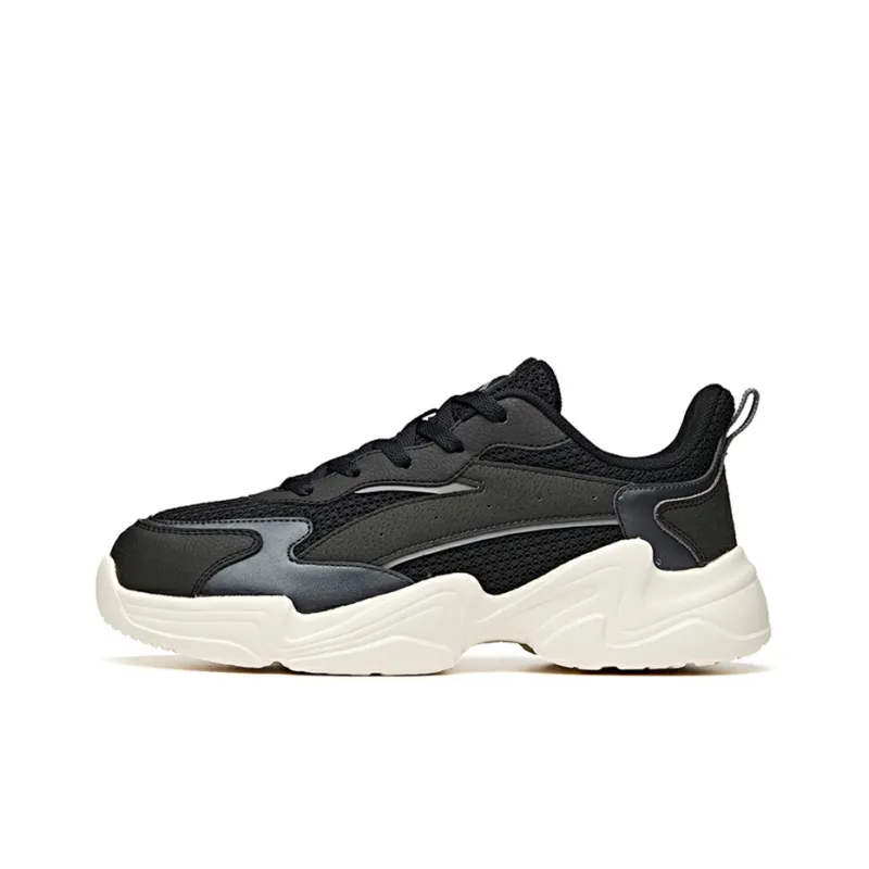 Anta Breathable And Slip Resistant Low Top Chunky Sneakers Men's-0
