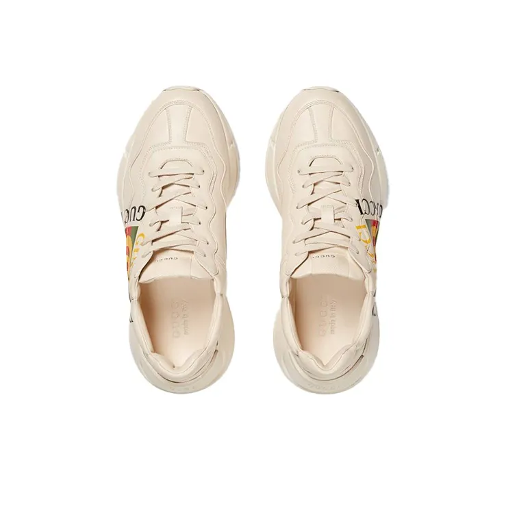 GUCCI Rhyton Leather Sneaker 'Vintage Logo'-2