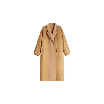 MaxMara Coats Women's Camel Mixed Color