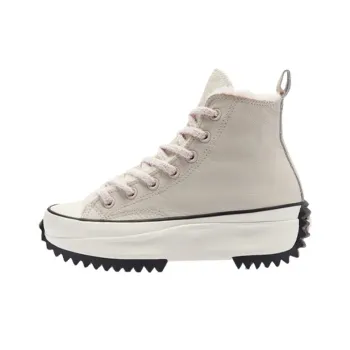Converse Run Star Hike Hi Cozy Club Light Orewood Brown