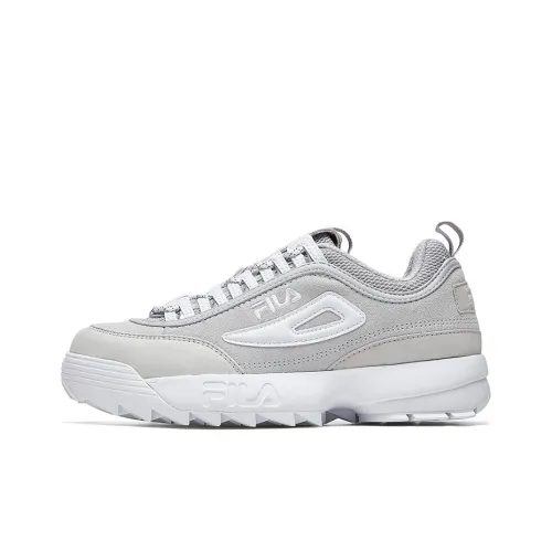 FILA FUSION Disruptor 2 Cushioning Anti-Slip And Wear-Resistant Low-Top Chunky Sneakers Women's