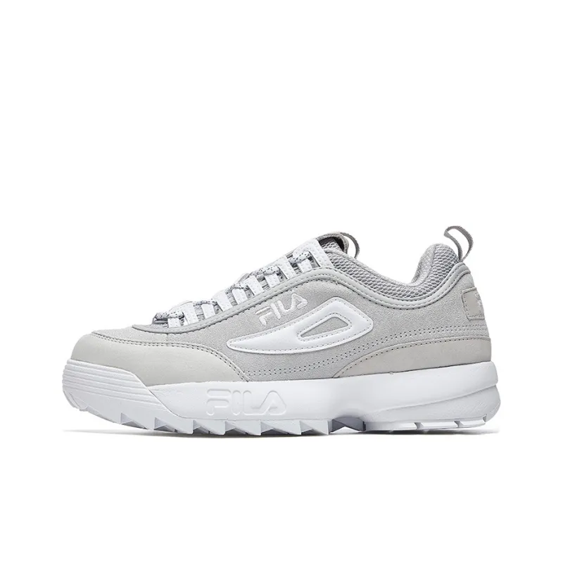 FILA FUSION Disruptor 2 Cushioning Anti Slip And Wear Resistant Low Top Chunky Sneakers Women's-0